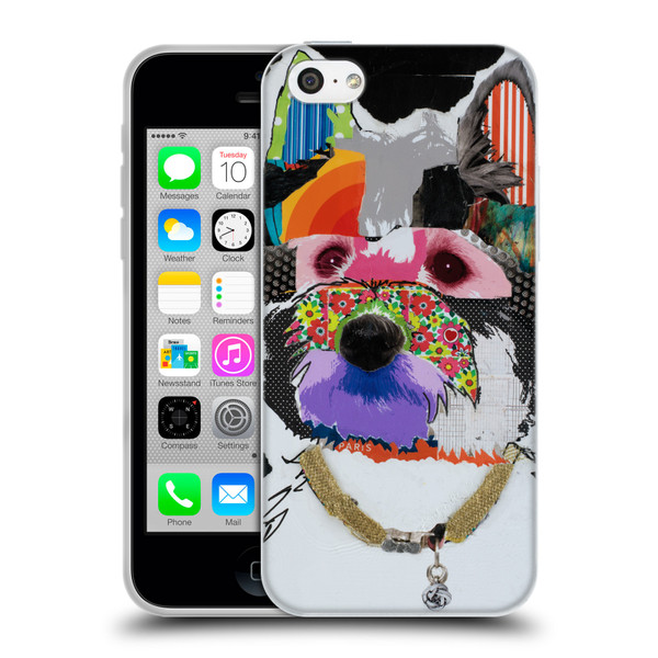 Michel Keck Dogs Westie Soft Gel Case for Apple iPhone 5c