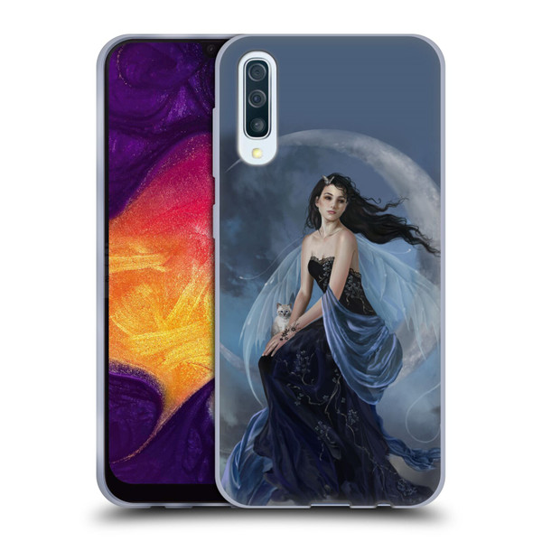 Nene Thomas Crescents Moon Indigo Fairy Soft Gel Case for Samsung Galaxy A50/A30s (2019)
