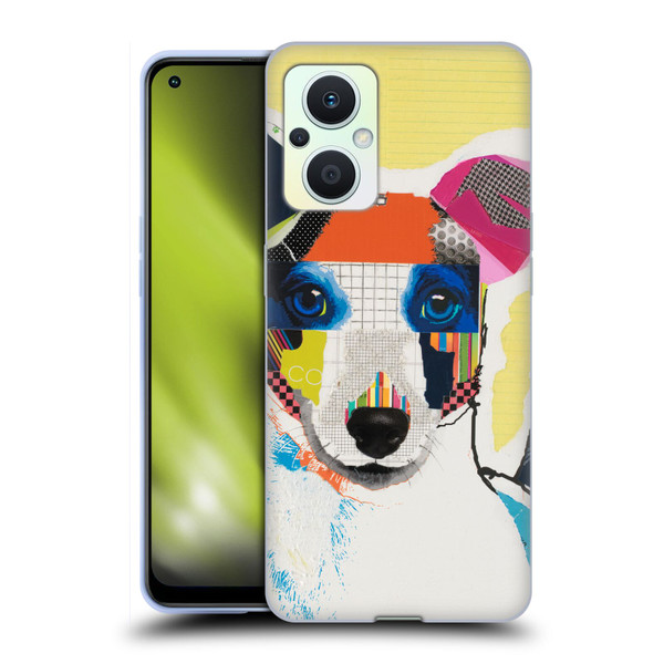 Michel Keck Dogs Whippet Soft Gel Case for OPPO Reno8 Lite
