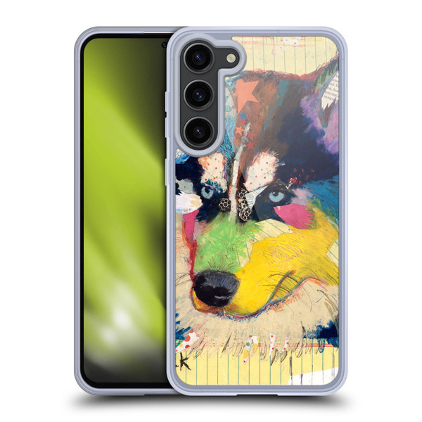 Michel Keck Dogs Husky Soft Gel Case for Samsung Galaxy S23+ 5G