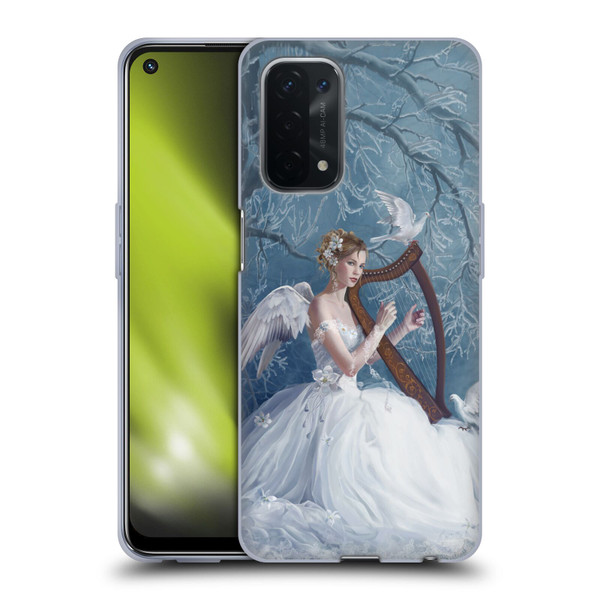 Nene Thomas Deep Forest Chorus Angel Harp And Dove Soft Gel Case for OPPO A54 5G