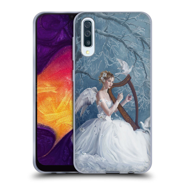 Nene Thomas Deep Forest Chorus Angel Harp And Dove Soft Gel Case for Samsung Galaxy A50/A30s (2019)