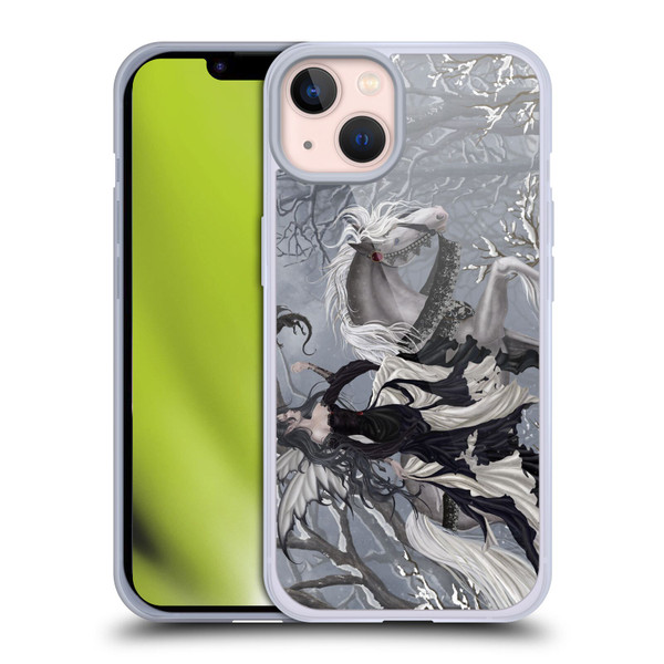 Nene Thomas Winter Has Begun Snow Fairy Horse With Dragon Soft Gel Case for Apple iPhone 13