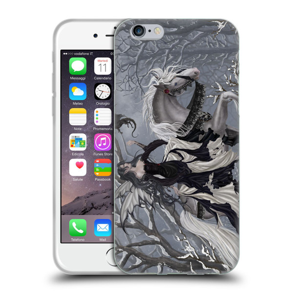 Nene Thomas Winter Has Begun Snow Fairy Horse With Dragon Soft Gel Case for Apple iPhone 6 / iPhone 6s