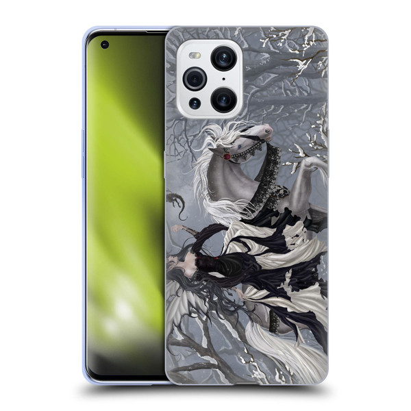 Nene Thomas Winter Has Begun Snow Fairy Horse With Dragon Soft Gel Case for OPPO Find X3 / Pro