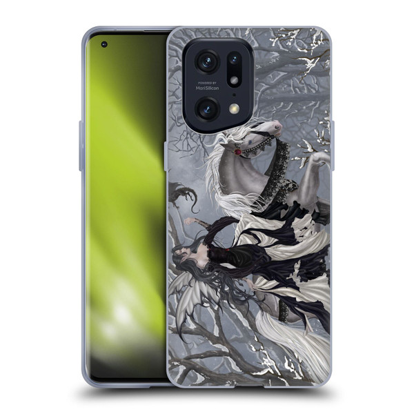 Nene Thomas Winter Has Begun Snow Fairy Horse With Dragon Soft Gel Case for OPPO Find X5 Pro