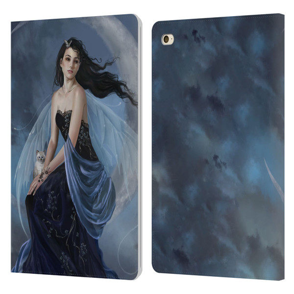 Nene Thomas Crescents Moon Indigo Fairy Leather Book Wallet Case Cover For Apple iPad mini 4