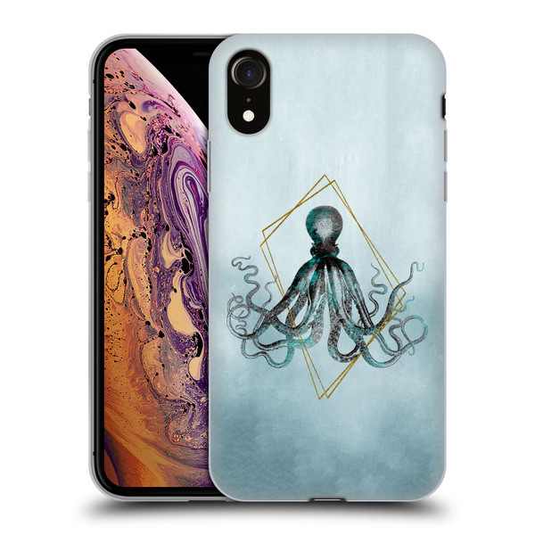 LebensArt Beings Octopus Soft Gel Case for Apple iPhone XR