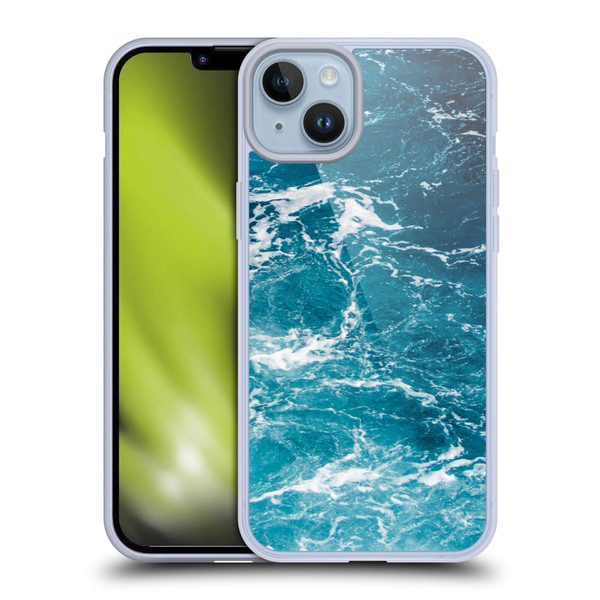 PLdesign Water Sea Soft Gel Case for Apple iPhone 14 Plus