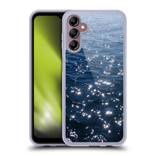 PLdesign Water Sparkly Sea Waves Soft Gel Case for Samsung Galaxy A14 5G
