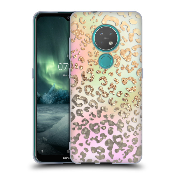 Monika Strigel Dreamland Gold Leopard Soft Gel Case for Nokia 6.2 / 7.2
