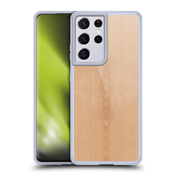 PLdesign Wood And Rust Prints Light Brown Grain Soft Gel Case for Samsung Galaxy S21 Ultra 5G