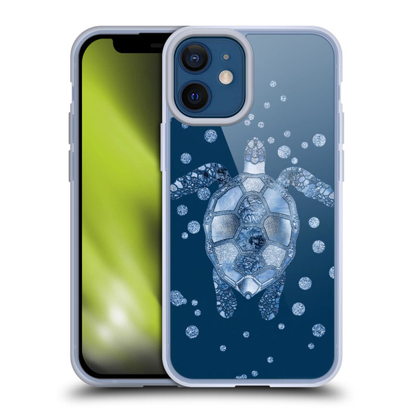 LebensArt Nature Turtle Soft Gel Case for Apple iPhone 12 Mini