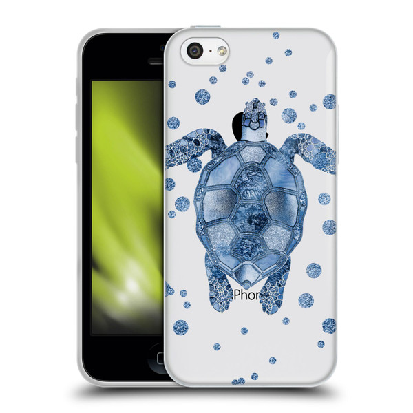LebensArt Nature Turtle Soft Gel Case for Apple iPhone 5c