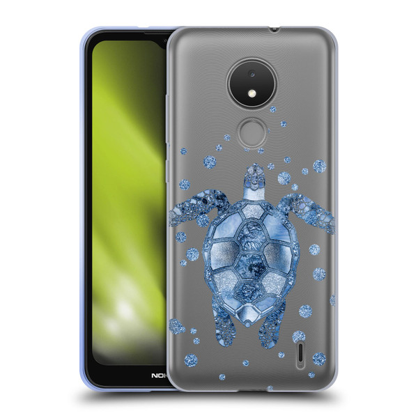 LebensArt Nature Turtle Soft Gel Case for Nokia C21