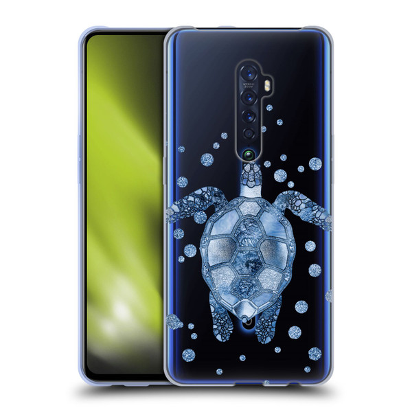 LebensArt Nature Turtle Soft Gel Case for OPPO Reno 2