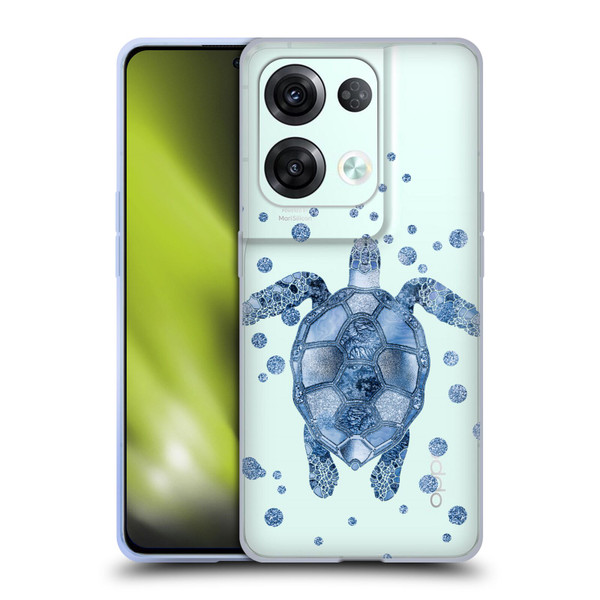 LebensArt Nature Turtle Soft Gel Case for OPPO Reno8 Pro