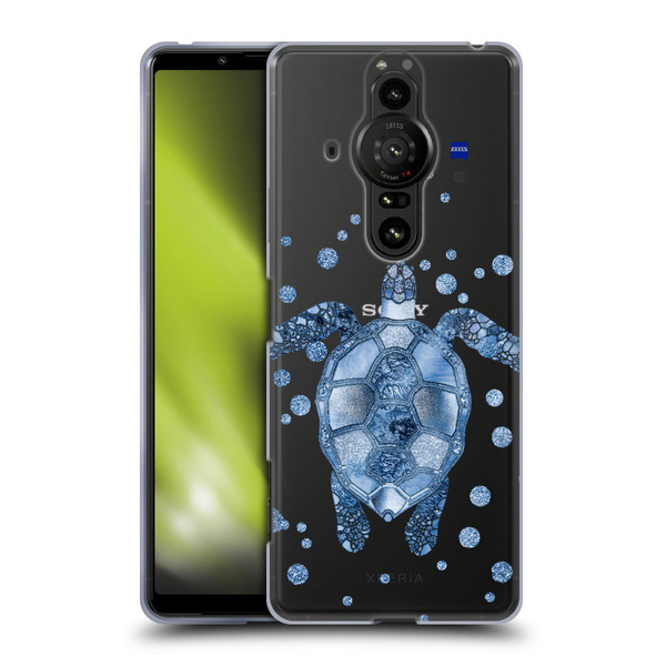 LebensArt Nature Turtle Soft Gel Case for Sony Xperia Pro-I