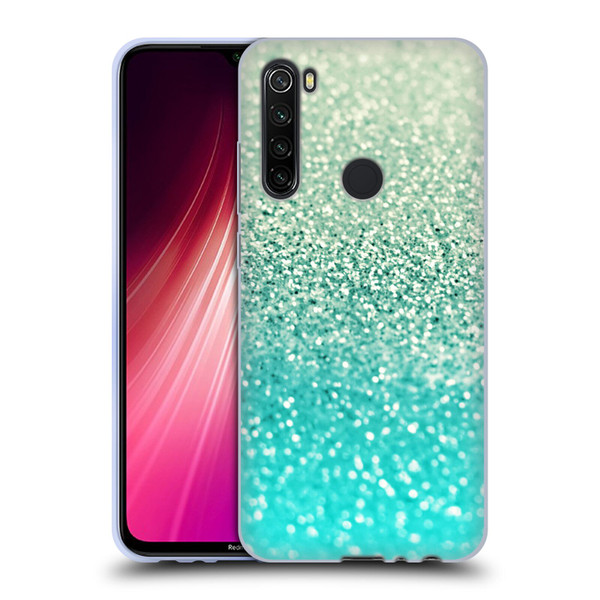 Monika Strigel Glitter Collection Mint Soft Gel Case for Xiaomi Redmi Note 8T