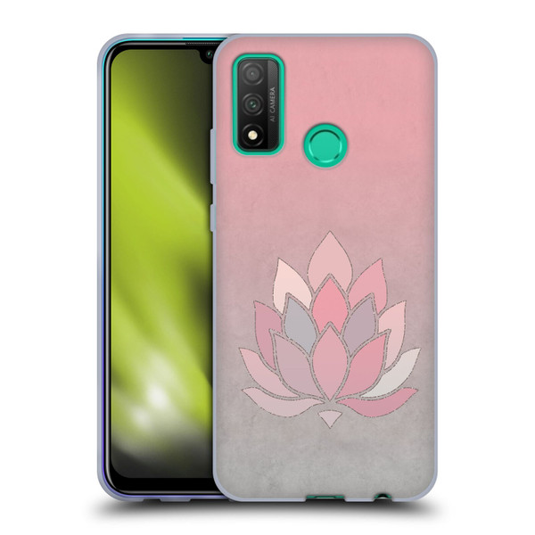 LebensArt Pastels Lotus Soft Gel Case for Huawei P Smart (2020)