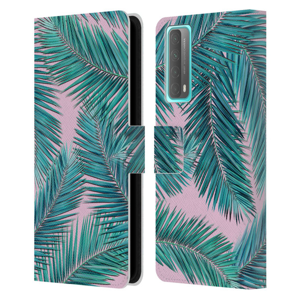 Mark Ashkenazi Banana Life Palm Tree Leather Book Wallet Case Cover For Huawei P Smart (2021)