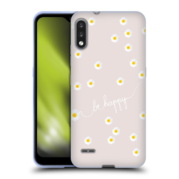Monika Strigel Happy Daisy Nude Soft Gel Case for LG K22