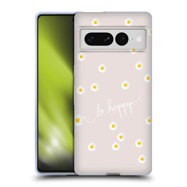 Monika Strigel Happy Daisy Nude Soft Gel Case for Google Pixel 7 Pro