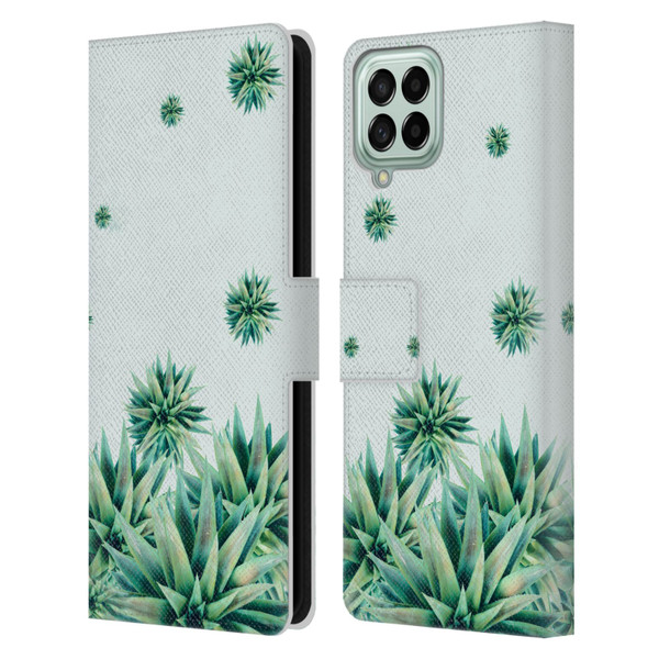 Mark Ashkenazi Banana Life Tropical Stars Leather Book Wallet Case Cover For Samsung Galaxy M33 (2022)