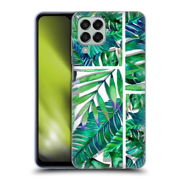 Mark Ashkenazi Banana Life Tropical Green Soft Gel Case for Samsung Galaxy M33 (2022)
