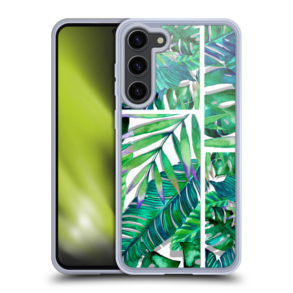 Mark Ashkenazi Banana Life Tropical Green Soft Gel Case for Samsung Galaxy S23+ 5G