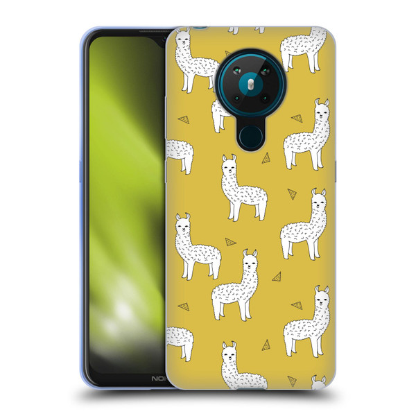 Andrea Lauren Design Animals Llama Soft Gel Case for Nokia 5.3