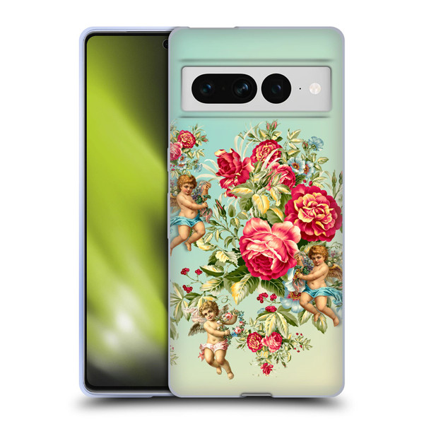 Mark Ashkenazi Florals Roses Soft Gel Case for Google Pixel 7 Pro