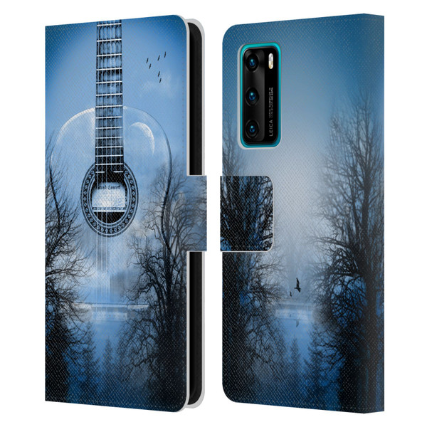 Mark Ashkenazi Music Mystic Night Leather Book Wallet Case Cover For Huawei P40 5G
