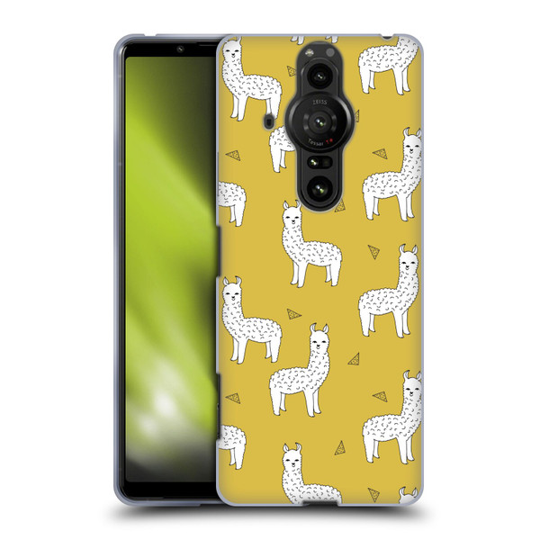 Andrea Lauren Design Animals Llama Soft Gel Case for Sony Xperia Pro-I