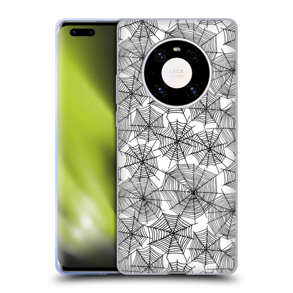 Andrea Lauren Design Assorted Spider Webs Soft Gel Case for Huawei Mate 40 Pro 5G