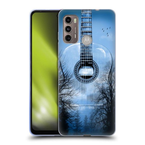 Mark Ashkenazi Music Mystic Night Soft Gel Case for Motorola Moto G60 / Moto G40 Fusion