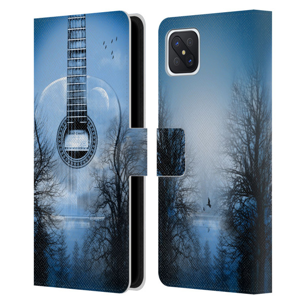 Mark Ashkenazi Music Mystic Night Leather Book Wallet Case Cover For OPPO Reno4 Z 5G