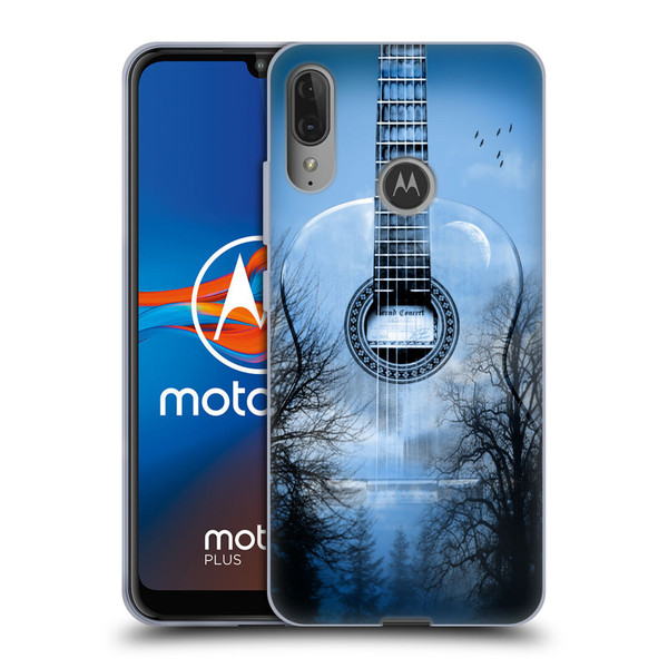 Mark Ashkenazi Music Mystic Night Soft Gel Case for Motorola Moto E6 Plus