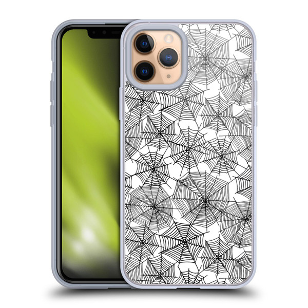 Andrea Lauren Design Assorted Spider Webs Soft Gel Case for Apple iPhone 11 Pro & MagSafe