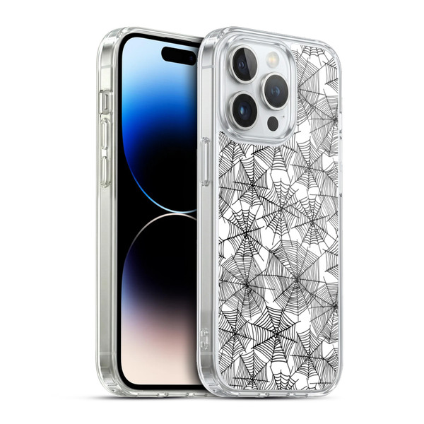 Andrea Lauren Design Assorted Spider Webs Soft Gel Case for Apple iPhone 13 Pro & MagSafe