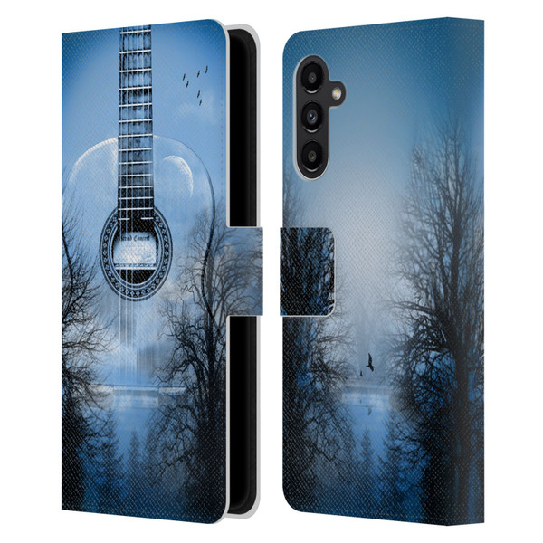 Mark Ashkenazi Music Mystic Night Leather Book Wallet Case Cover For Samsung Galaxy A13 5G (2021)