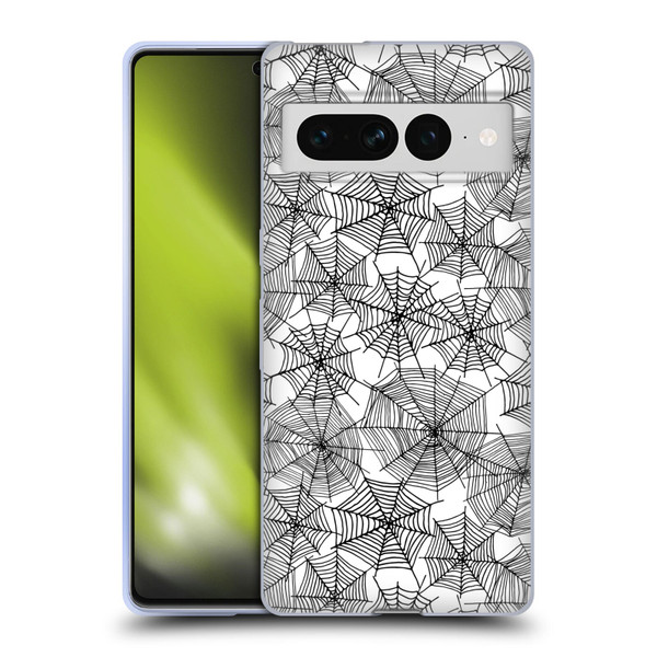 Andrea Lauren Design Assorted Spider Webs Soft Gel Case for Google Pixel 7 Pro