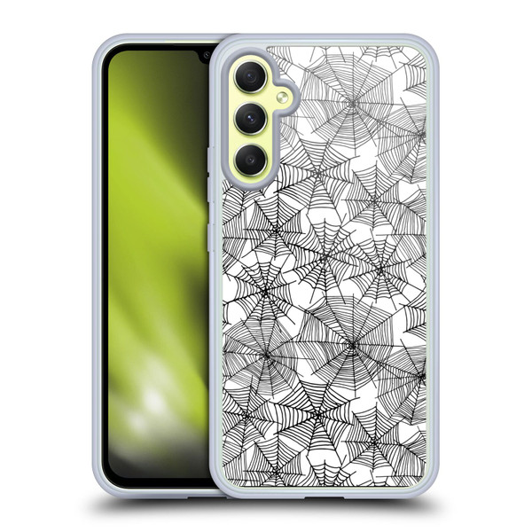 Andrea Lauren Design Assorted Spider Webs Soft Gel Case for Samsung Galaxy A34 5G