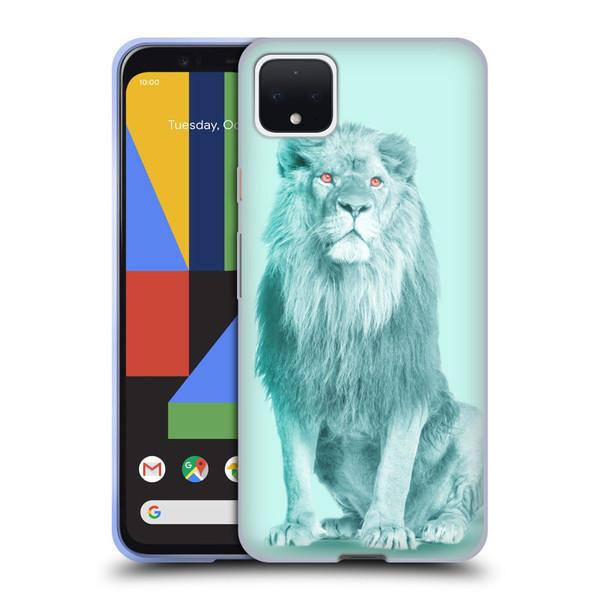 Mark Ashkenazi Pastel Potraits Lion Soft Gel Case for Google Pixel 4 XL