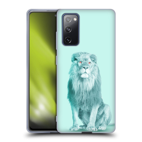 Mark Ashkenazi Pastel Potraits Lion Soft Gel Case for Samsung Galaxy S20 FE / 5G