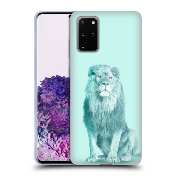 Mark Ashkenazi Pastel Potraits Lion Soft Gel Case for Samsung Galaxy S20+ / S20+ 5G