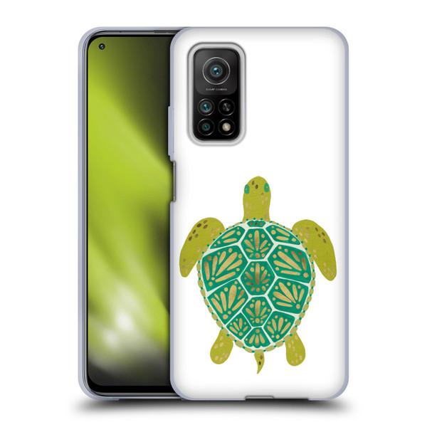 Cat Coquillette Sea Turtle Green Soft Gel Case for Xiaomi Mi 10T 5G