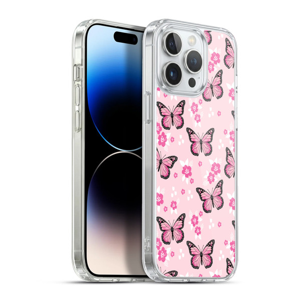 Andrea Lauren Design Lady Like Butterfly Soft Gel Case for Apple iPhone 13 Pro Max & MagSafe