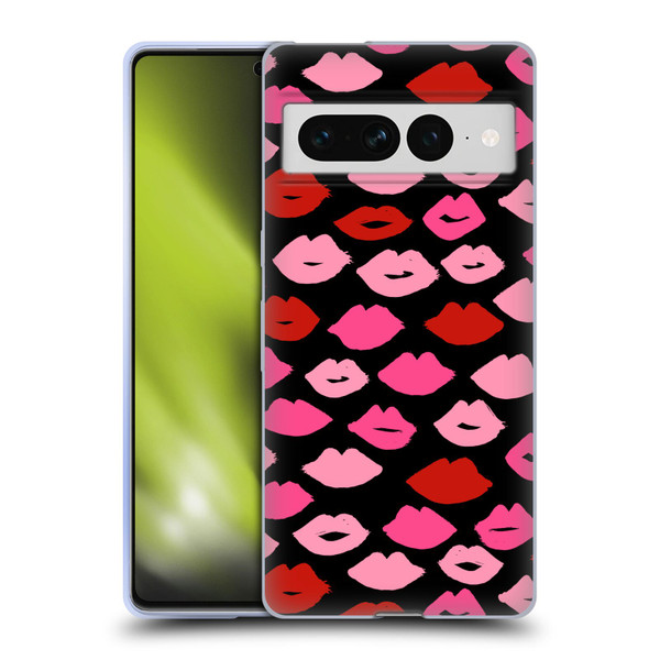 Andrea Lauren Design Lady Like Kisses Soft Gel Case for Google Pixel 7 Pro