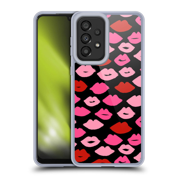 Andrea Lauren Design Lady Like Kisses Soft Gel Case for Samsung Galaxy A33 5G (2022)